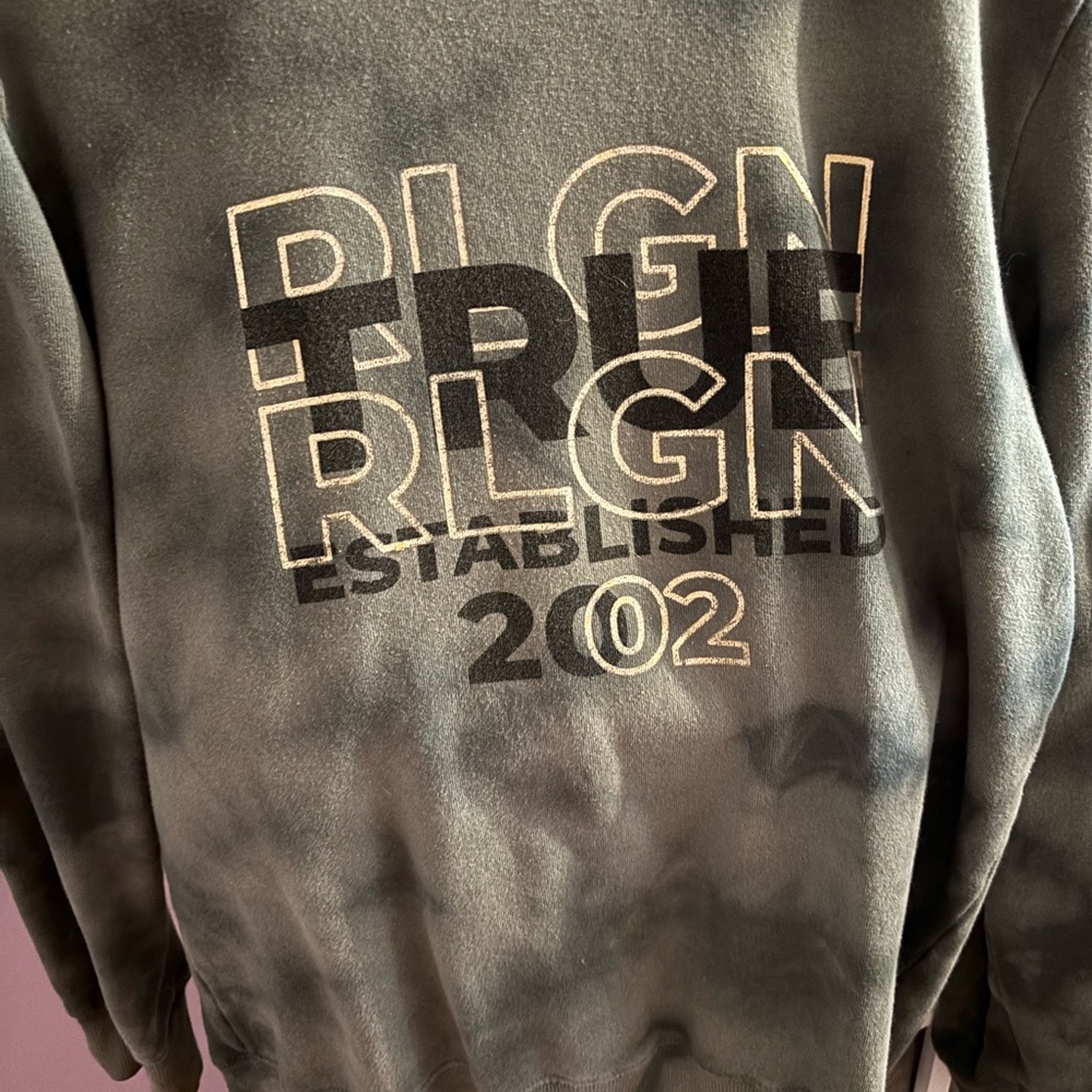 True Religion Gray Crewneck Sweatshirt